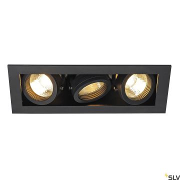 SLV KADUX 115530 Вградено спот светило 3x50W/GU10 IP20