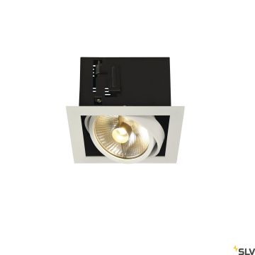 SLV KADUX 115541 Вградено спот светило 1x75W/GU10/ES111 IP20