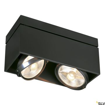 SLV KARDAMOD 117110 Повърхностно светило 2x75W/GU10/ES111 IP20