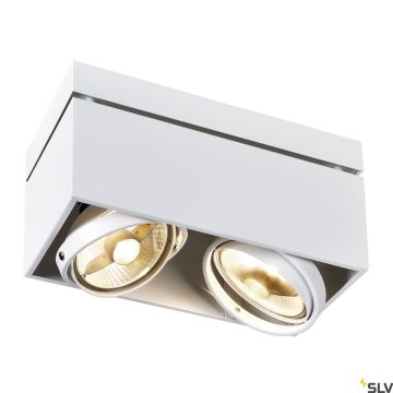 SLV KARDAMOD 117111 Повърхностно светило 2x75W/GU10/ES111 IP20