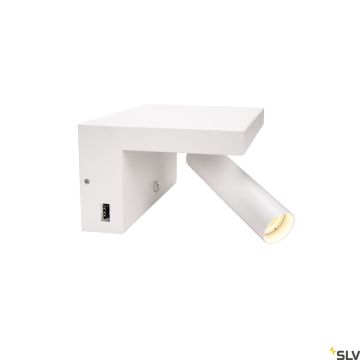 SLV KARPO 1002140 Светильник за стена 1x6.8W/LED 3000K 390LM IP20
