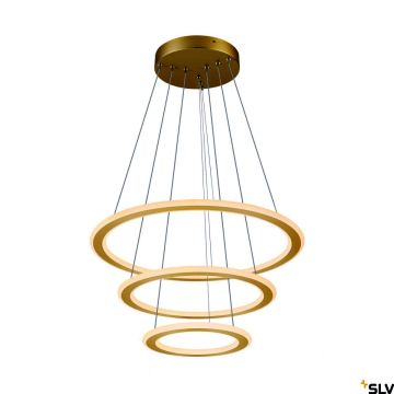 SLV ONE FLAT 1007703 Висяща лампа 3x58W/LED 2700K|3000K 3500lm/3700lm IP20