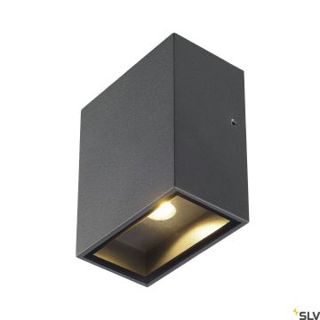 SLV QUAD 232435 Светильник за стена 1x4.5W/LED 3000K 260LM IP44