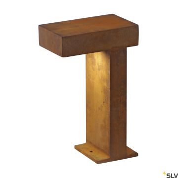 SLV RUSTY 1006346 Стойка лампа 1x8.8W/LED 3000K 470LM IP55