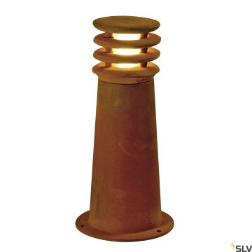 SLV RUSTY 229020 Стойка лампа 1x11W/E27 IP55