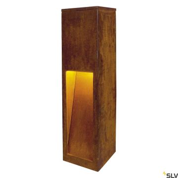 SLV RUSTY 233447 Стойка лампа 1x9W/LED 3000K 30LM IP55