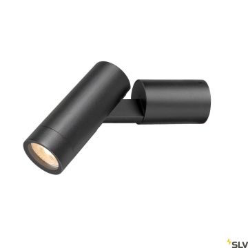 SLV S-TUBE 1007653 Светильник за стена 1x10W/GU10 IP65