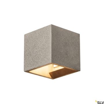 SLV SOLID CUBE 1000911 Светильник за стена 1x25W/G9 IP20