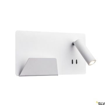 SLV SOMNILA 1003457 Светильник за стена 1x15W/LED 3000K 770LM