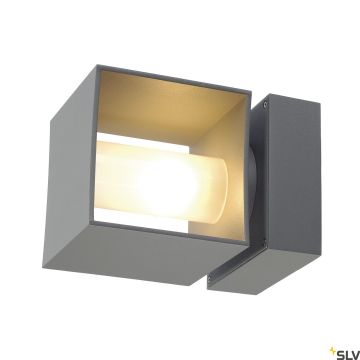 SLV SQUARE 1000335 Светильник за стена 1x42W/G9 IP44