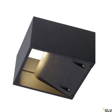 SLV STRUCTEC 232105 Светильник за стена 1x9.5W/LED 3000K 520LM IP65