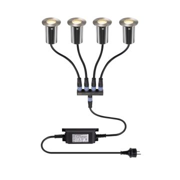 SLV TRAIL-LITE® 1008841 Входна лампа 1x4.6W/LED 3000K 25lm