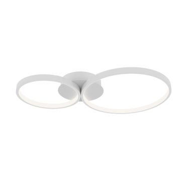 Italux Maver SPL-20452-2-WH Таванен светилник 2x30W/LED 3000K|4000K|6000K 2000lm IP20