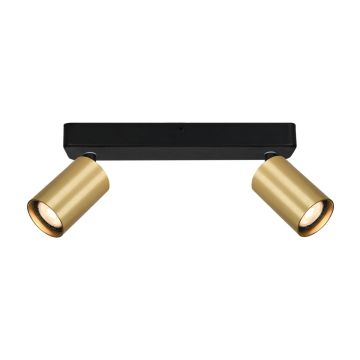 Italux Nesto SPL-23436-2-BK-GD Спот 2x10W/GU10 IP20