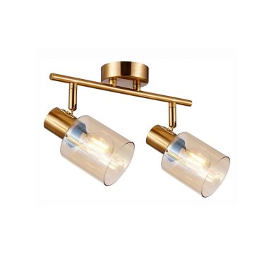 Italux Santia SPL-65342-2-BRO-AMB Спот 2x40W/E14 IP20