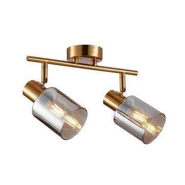 Italux Santia SPL-65342-2-BRO-SG Спот 2x40W/E14 IP20