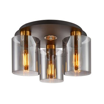 Italux Sardo SPL-5581-3SC-BRO-SG Таванен светилник 3x40W/E27 IP20
