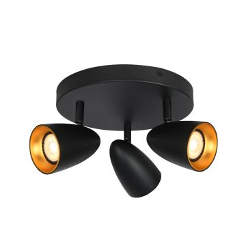 Italux Tino SPL-36748-3R-BK-GD Спот 3x10W/GU10 IP20