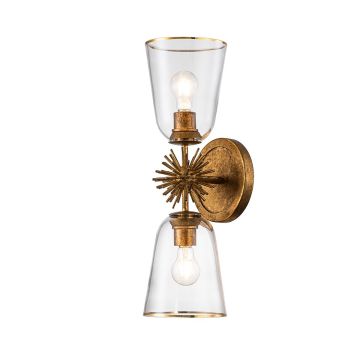 Elstead Lighting Staring STARING-2WB-DG-CLEAR Светильник за стена 2x40W/E27 IP20