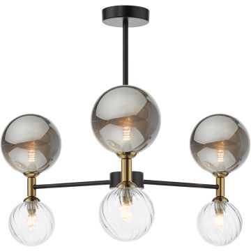 Dar Lighting Takara TAK0654-03-24 Таванна лампа 6x20w/g9 ip20
