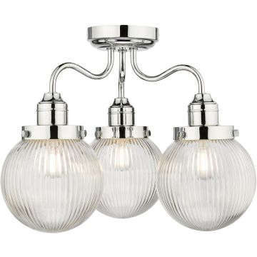 Dar Lighting Tamara TAM5350-IP44 Таванна лампа 3x40w/e14 ip44