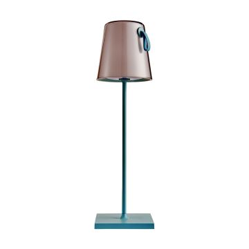 Italux Ostap TB-2749-BL Масичка лампа 1x5W/LED 3000K|RGB 300lm IP54