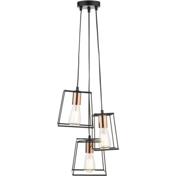 Dar Lighting Tower TOW0322 Висяща лампа 3x60w/e27