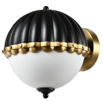 Cosmolight PRALINES W01244BK Светильник за стена 1x40W/E27
