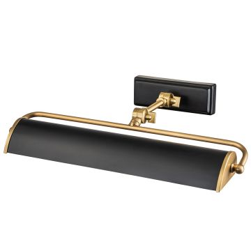 Elstead Lighting Winchfield WINCHFIELD-PLM-AB-MB Светлина за картини 2x40W/E14 IP20