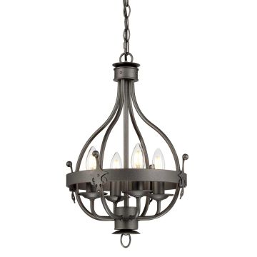 Elstead Lighting WINDSOR WINDSOR4-GR Люстра 4x60W/E14