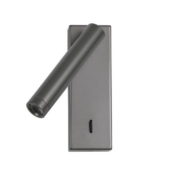 Italux Cali WL-21017-GR Светильник за стена 1x2.5W/LED 3000K 153lm IP20