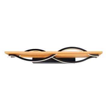 Italux Conato WL-23848-30W-BK-GD Светильник за стена 2x14W/LED 3000K 530lm IP20