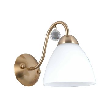 Italux Lugano WL-5643-1-HBR Светильник за стена 1x40W/E27 IP20