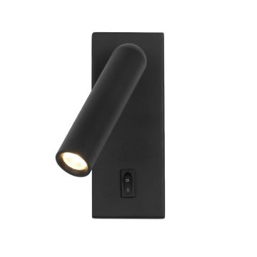 Italux Nova WL-46376-1-BK Светильник за стена 1x2.5W/LED 3000K 153lm IP20