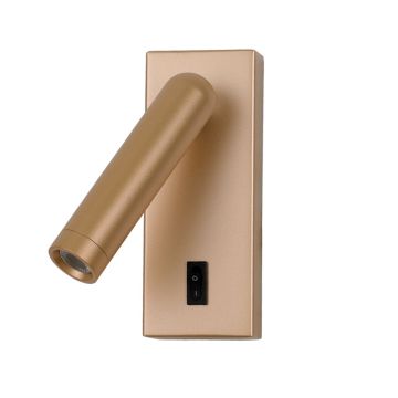 Italux Nova WL-46376-1-GD Светильник за стена 1x2.5W/LED 3000K 153lm IP20