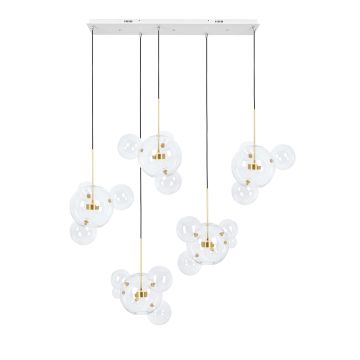King Home CAPRI LINE XCP9148-5B Висяща лампа 10x7W/LED 3000K IP20