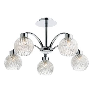 Dar Lighting YASMIN YAS0550 Таванна лампа 5x40W/G9 IP20