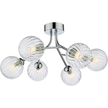 Dar Lighting Yiska YIS6450 Таванна лампа 6x25w/g9