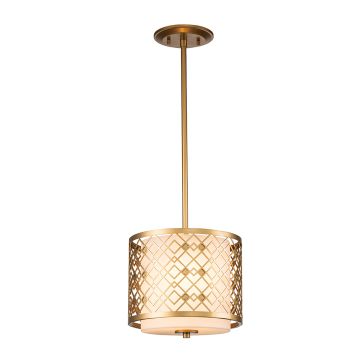 Elstead Lighting Ziggy ZIGGY-1P-S-LG Висяща лампа 2x40 W/E14