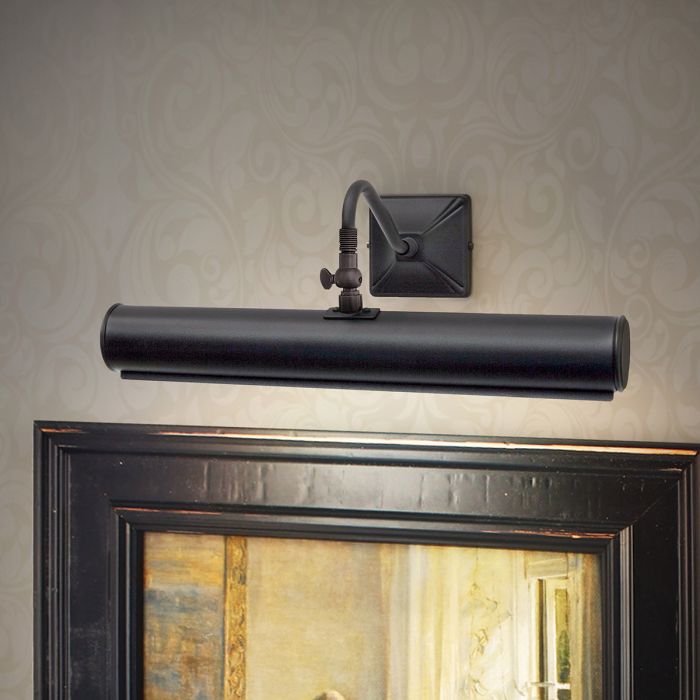 Elstead Lighting-PICTURE LIGHTS-PL1-20-BLK-ELSPL1-20-BLK