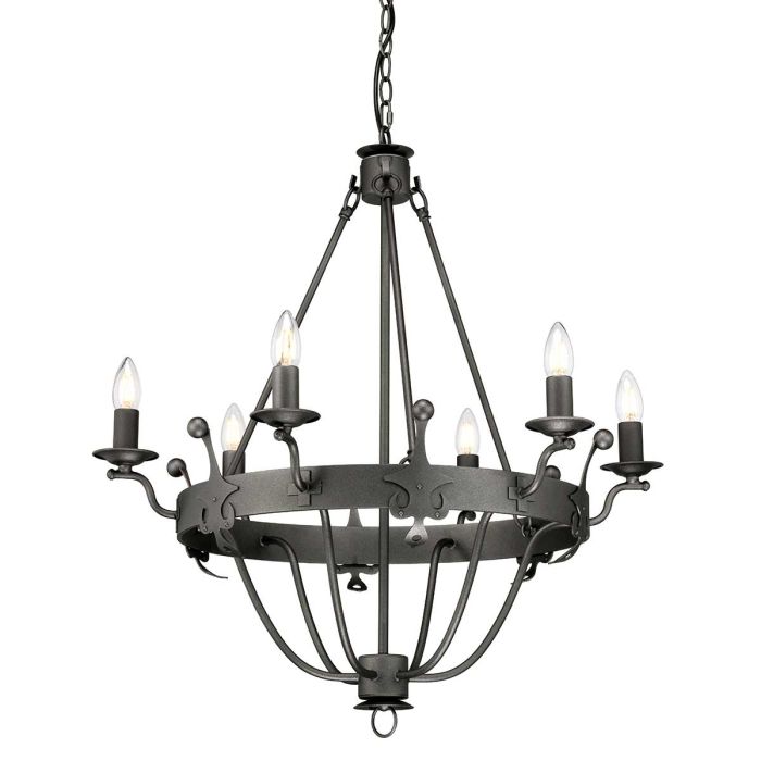 Elstead Lighting-WINDSOR-WINDSOR6-GR-ELSWINDSOR6-GR